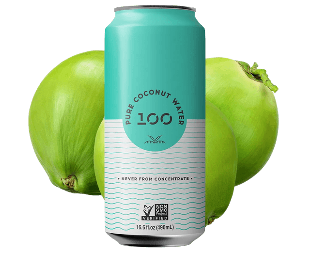 100 coconuts Coconut water