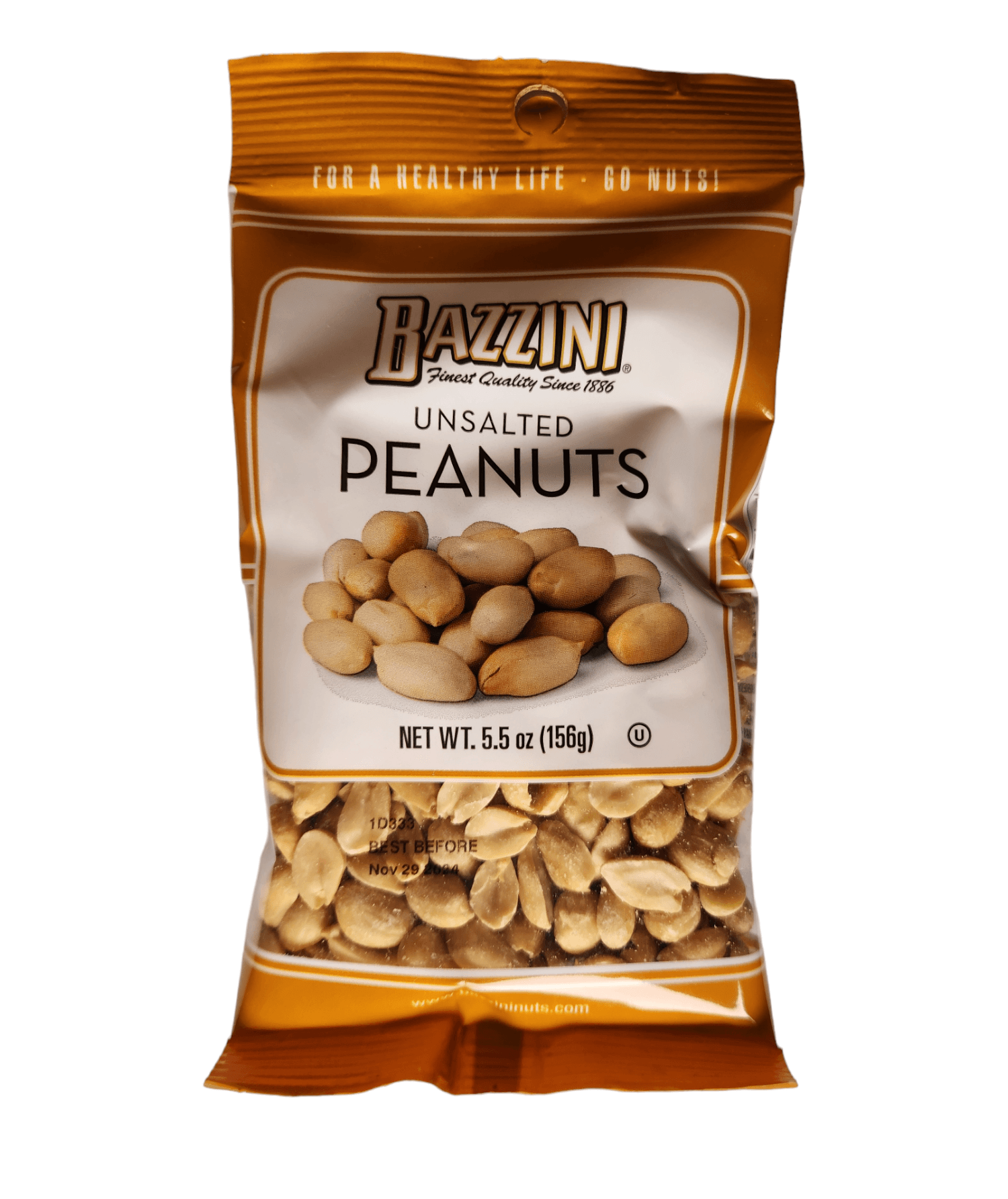 Bazzini Unsalted Peanuts