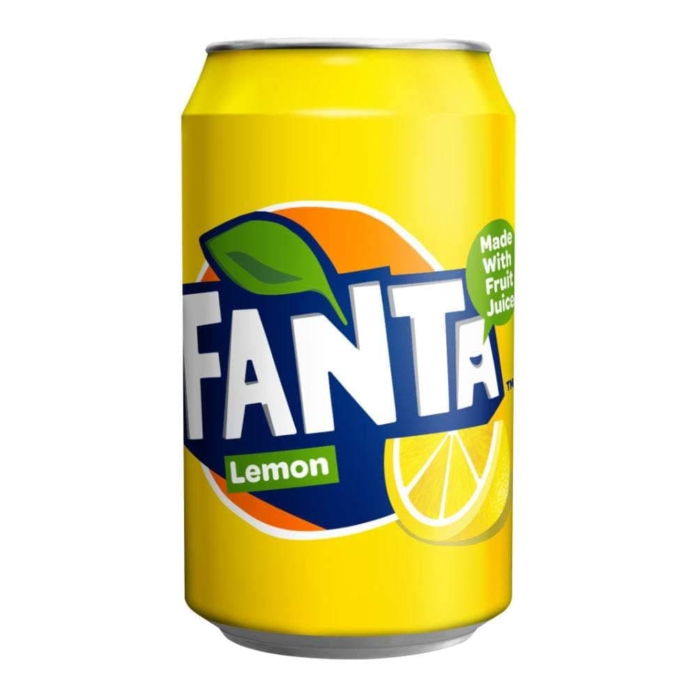 Fanta Lemon Citrus Can
