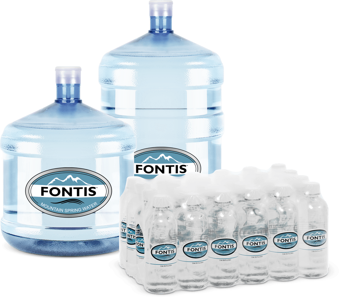 Fontis Spring Bottled Water Gallon