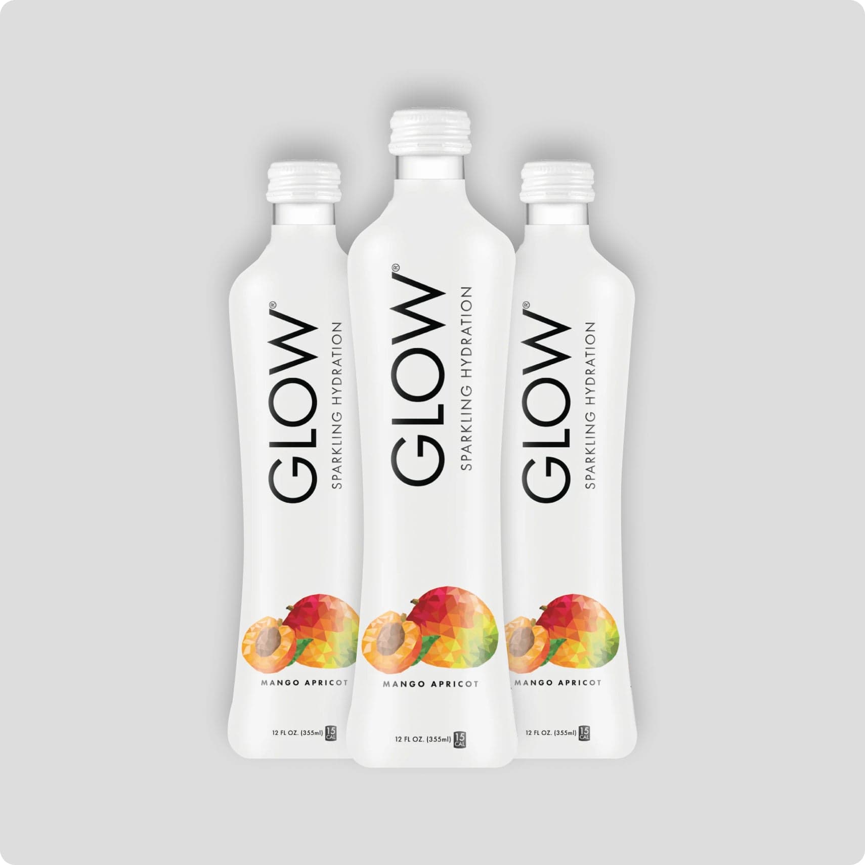 Glow Water Mango Apricot Plastic Bottle