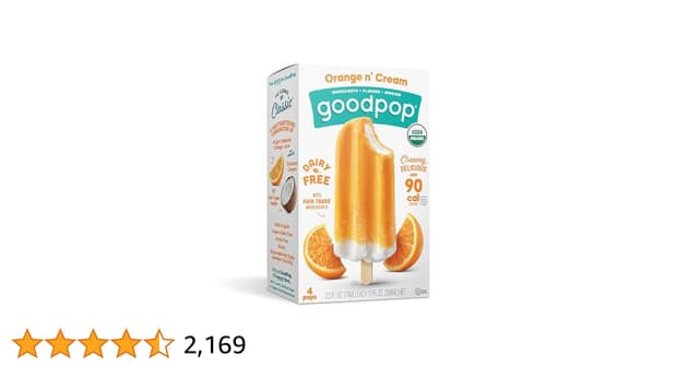 Goodpop Orange n Cream Pops