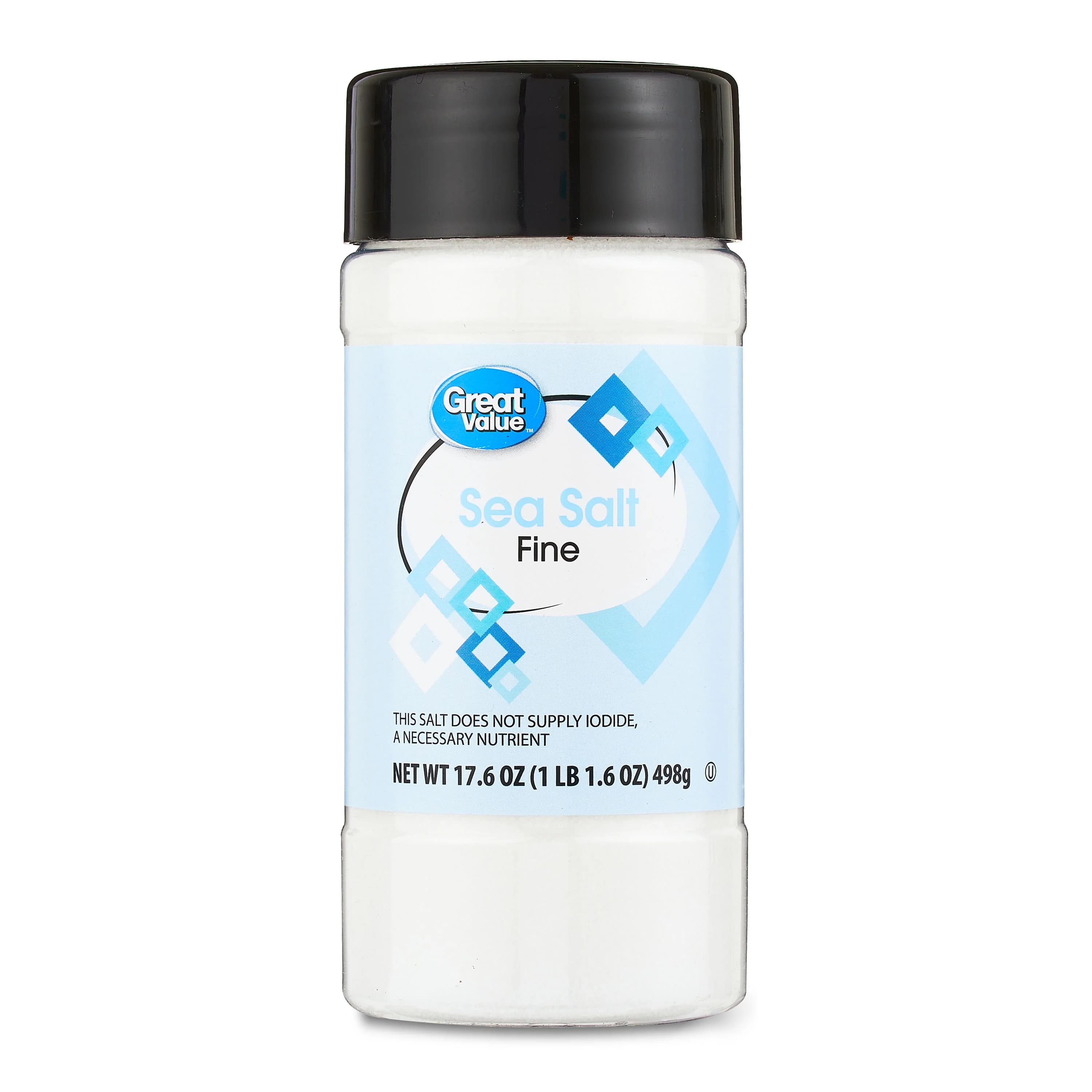 Great Value Sea salt coarse