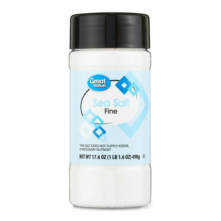 Great Value Sea salt fine
