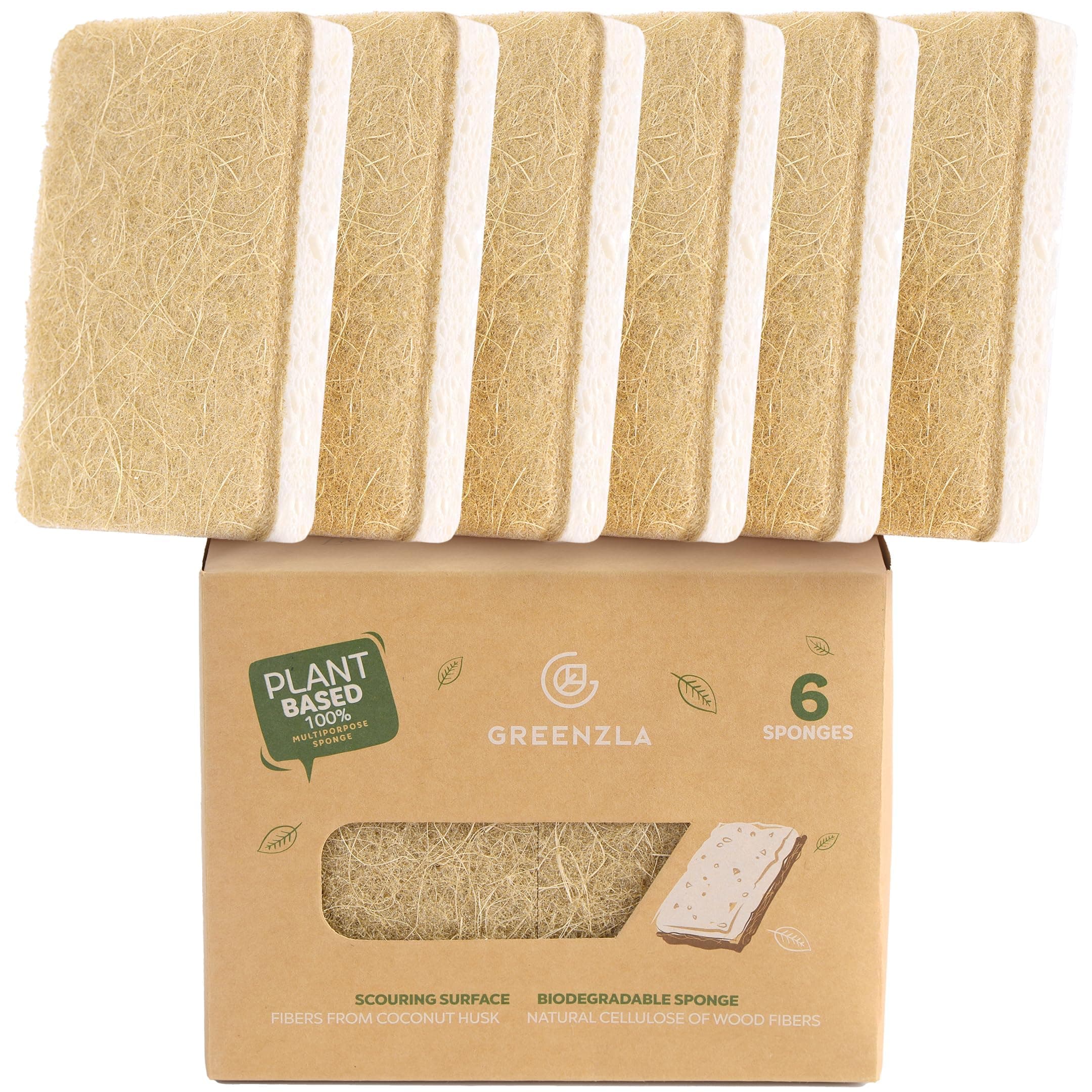 Greenzla Plant Based Sponges