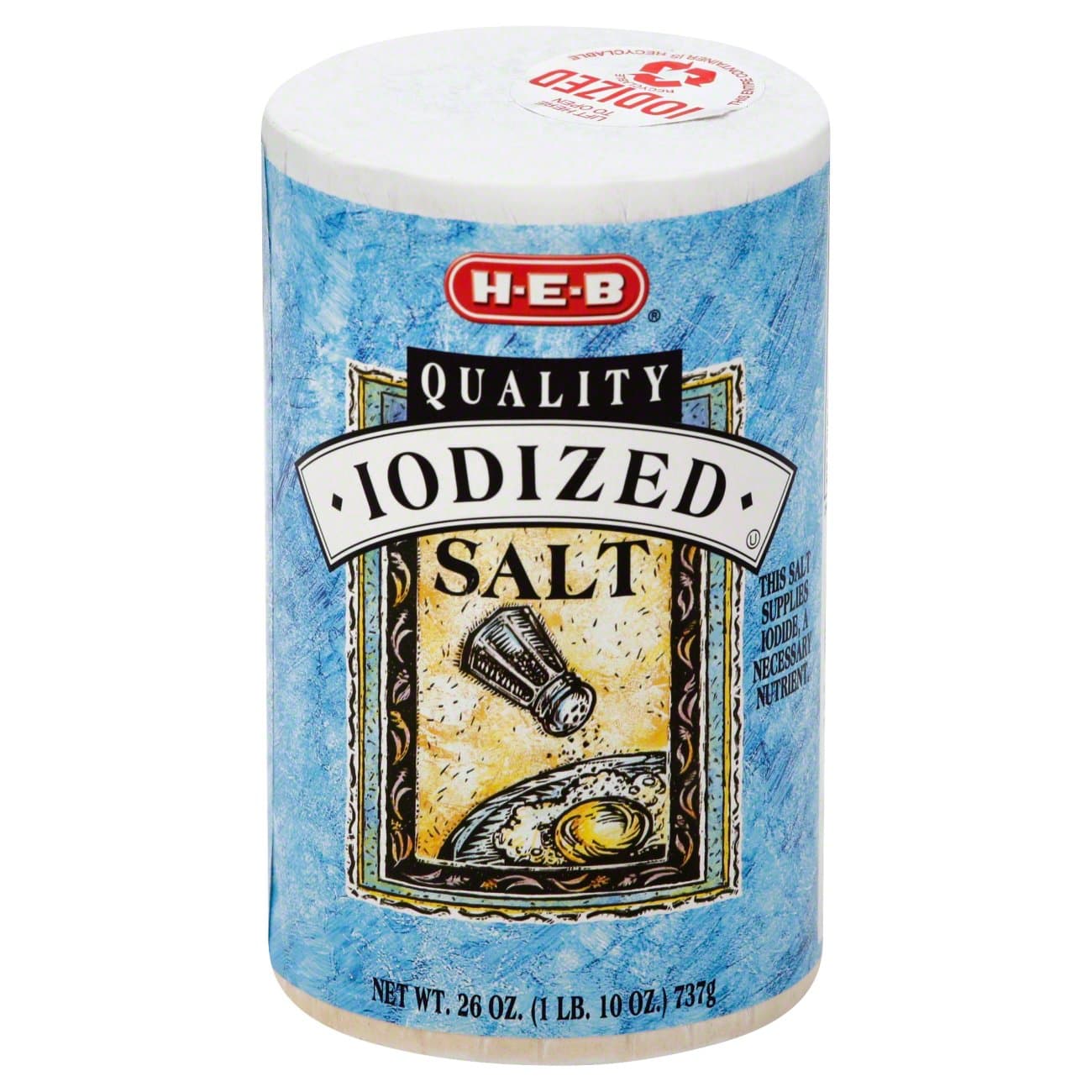 H-E-B Quality Iodized Salt