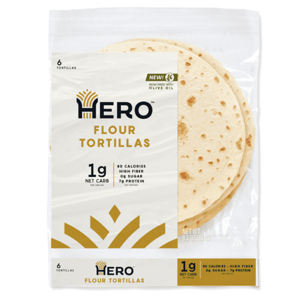 Hero Flour Tortillas