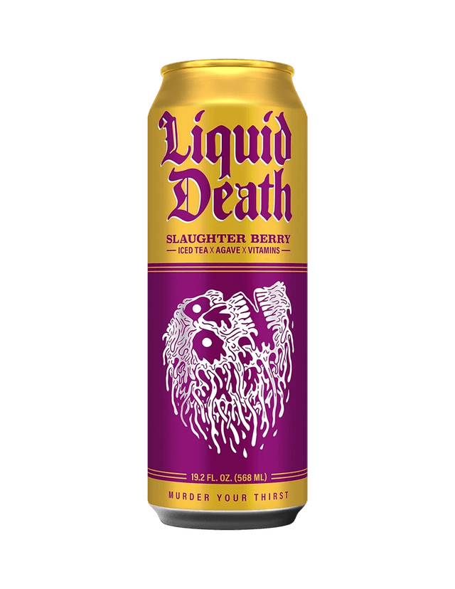 Liquid Death Iced Tea Peach
