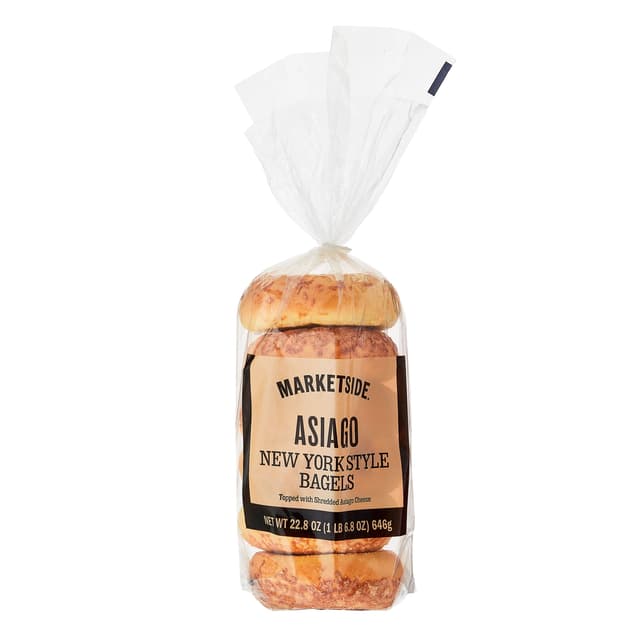 Marketside Asiago Bagels