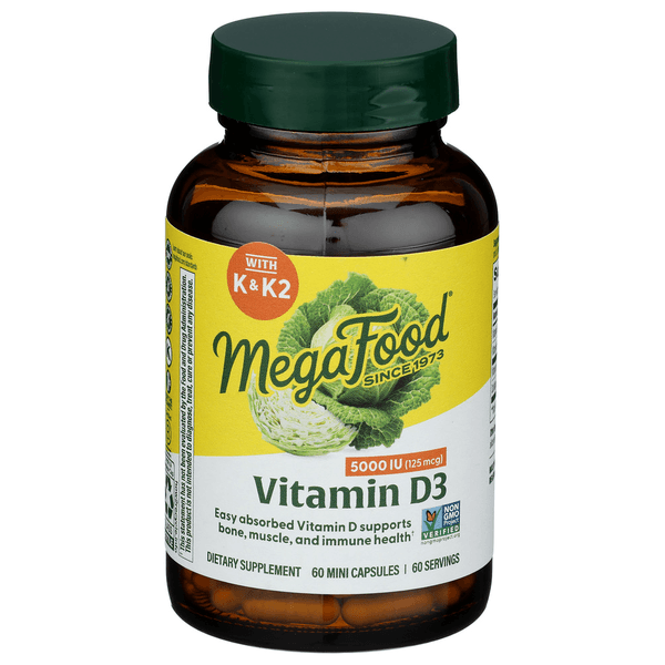 MegaFood Vitamin D3 5000 IU