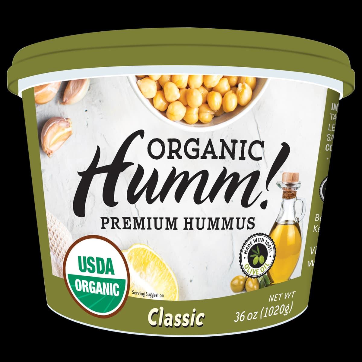 Organic Humm Premium Hummus