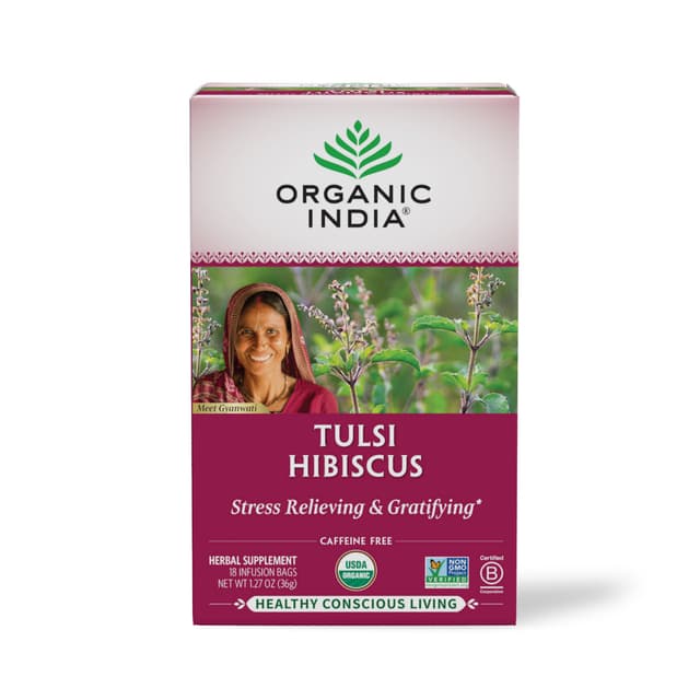 Organic India Tulsi Hibiscus