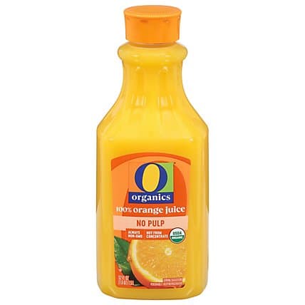 Organic No Pulp Orange Juice