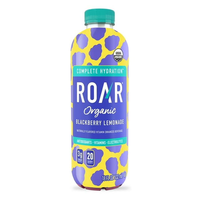 Organic blackberry lemonade