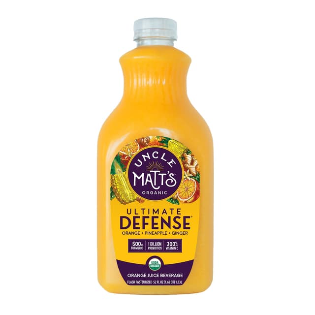 Organic orange defense juice