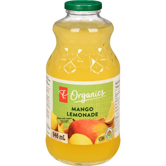 PC Organics Mango Lemonade
