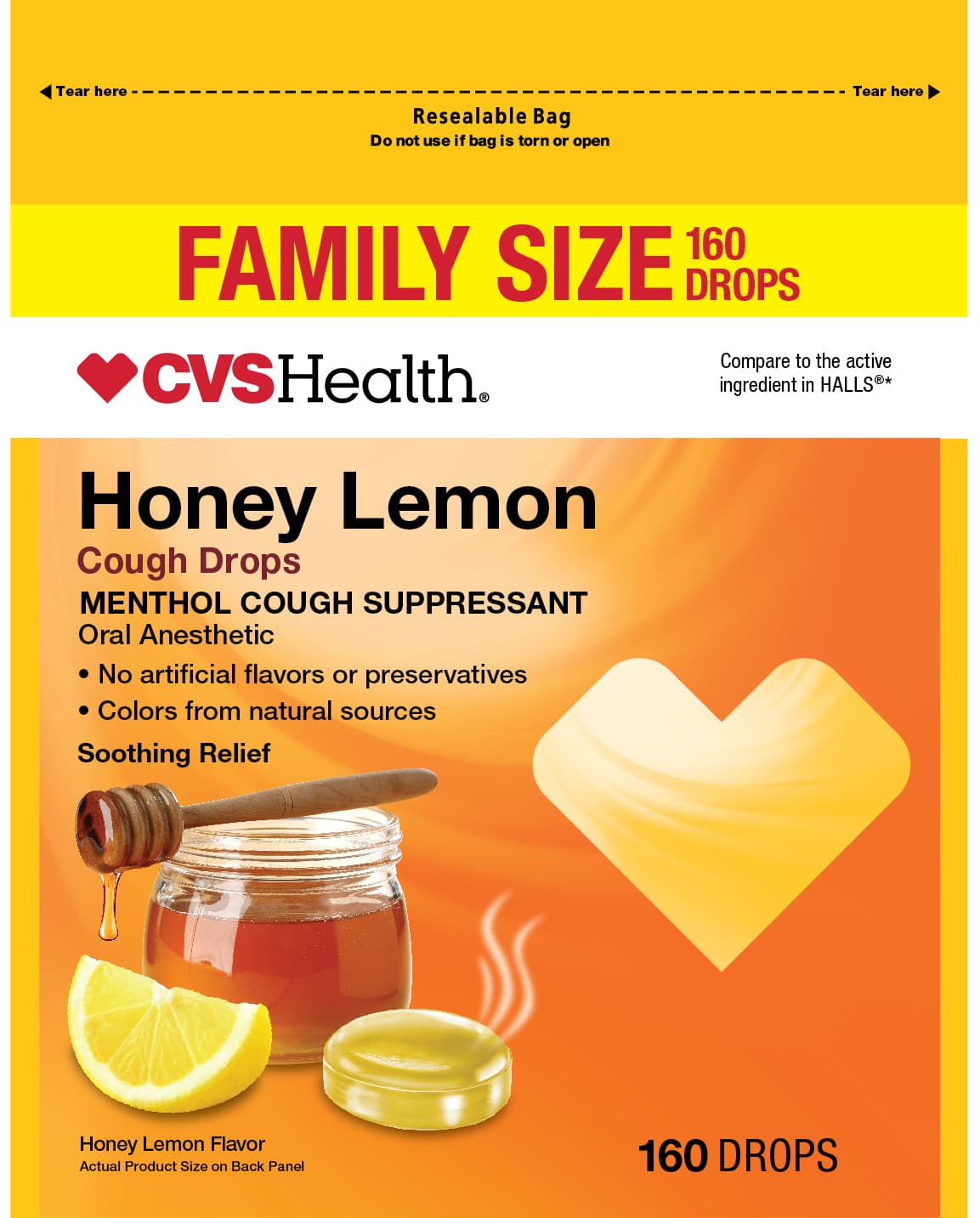P Honey-Lemon Cough Drops