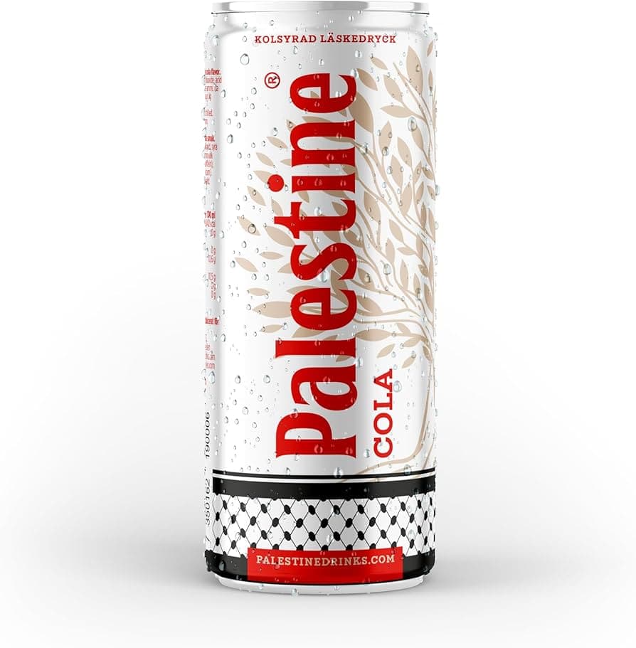 Palestine Cola Aluminum Can