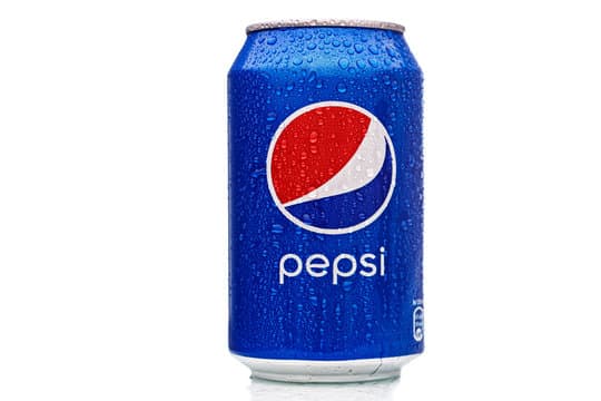 Pepsi Cola Soda Can