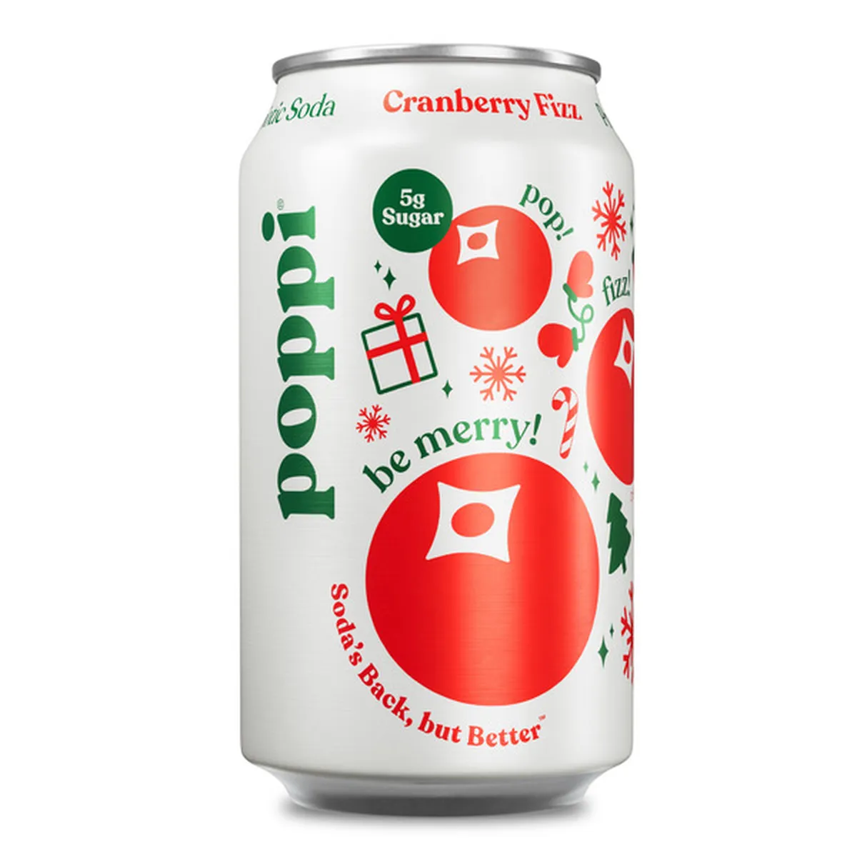 Poppi Cranberry Fizz Can