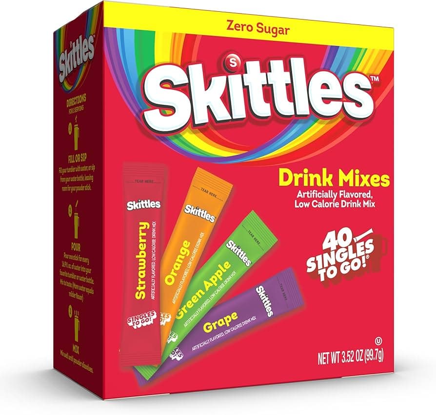 Skittles Skittle water packs