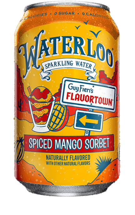 Waterloo Spiced Mango Sorbet Can