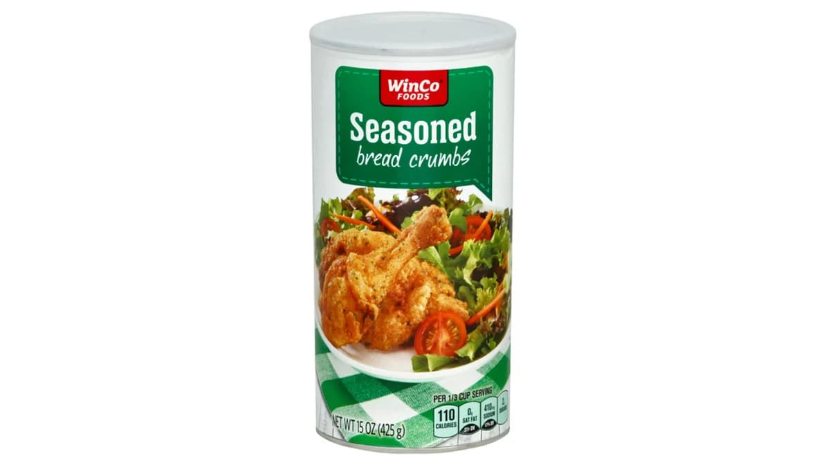 Winco Seasoned Bread Crumbs