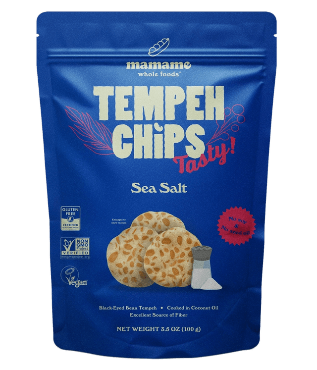 Mamame Tempeh Chips Sea Salt