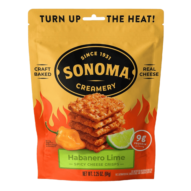 Sonoma Habanera Lime Spicy Cheese Crisps