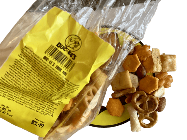Buc-ee's Jalp Sausage Cheese & Pretzel Cup