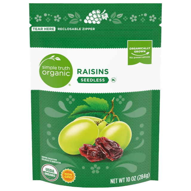 Simple Truth Organic raisins