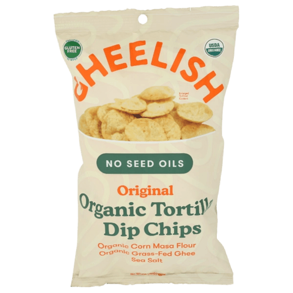 Gheelish Organic Tortilla Dip Chips