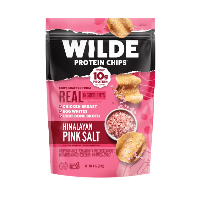 Wilde Himalayan pink salt & chicken protein chips