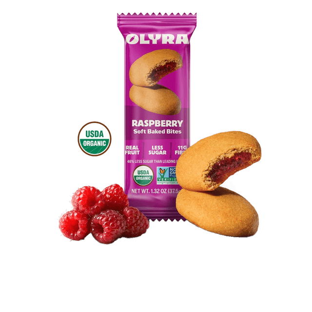 Olyra Soft Baked Bites Raspberry
