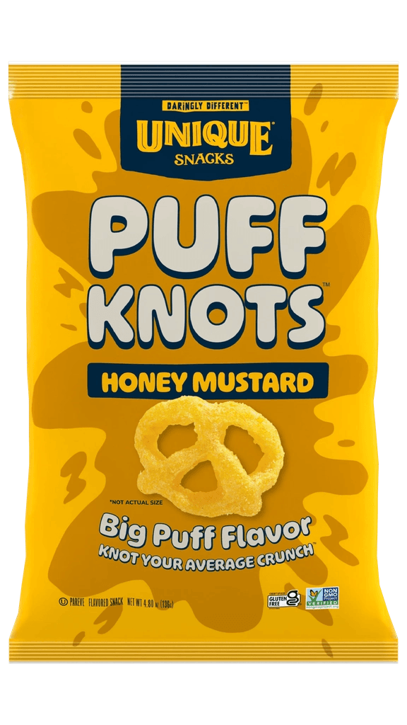 Unique Snacks Puffzels Honey Mustard