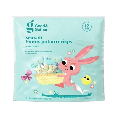 Good & Gather Sea Salt Bunny Potato Crisps