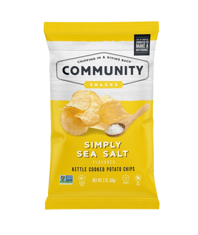 Simply Nature Sea Salt Kettle Cooked Potato Chips