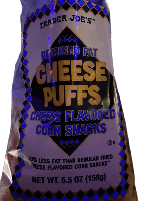 Trader Joe's 30% Less Fat Than Regular Fried Cheese Flavored Corn Snacks