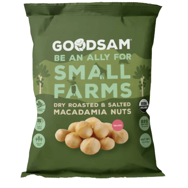 GoodSam Organic Macadamia Nuts Dry Roasted & Salted