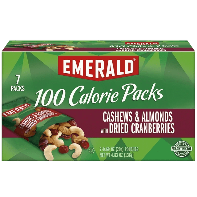 Emerald Cashews & Almonds With Dried Cranberries