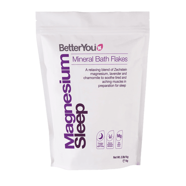 BetterYou Magnesium Sleep Mineral Bath Flakes