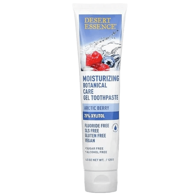 Desert Essence Moisturizing Gel Toothpaste Berry Lip