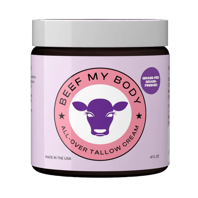 Beef My Body All-Over Tallow Cream Grass-Fed Grass-Finished