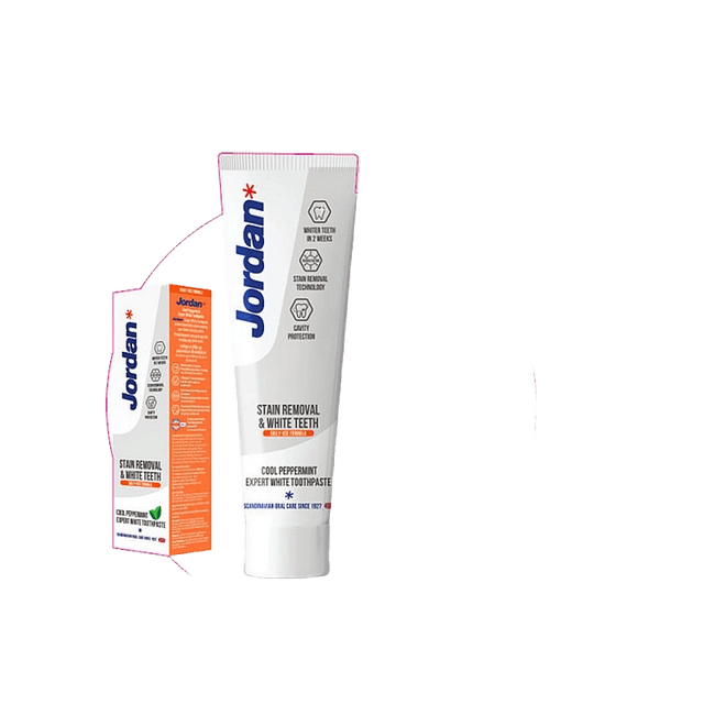 Jordan Cool Peppermint Expert White Toothpaste