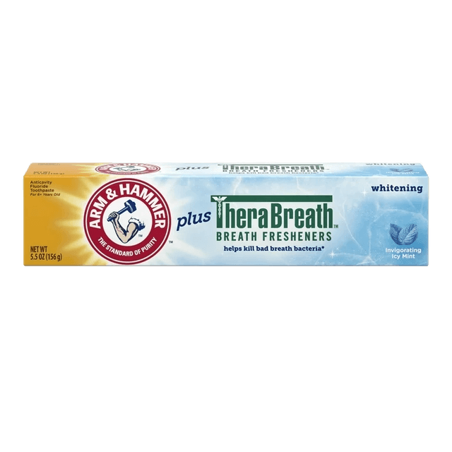 Arm & Hammer TheraBreath Plus Breath Fresheners Whitening Invigorating Icy Mint