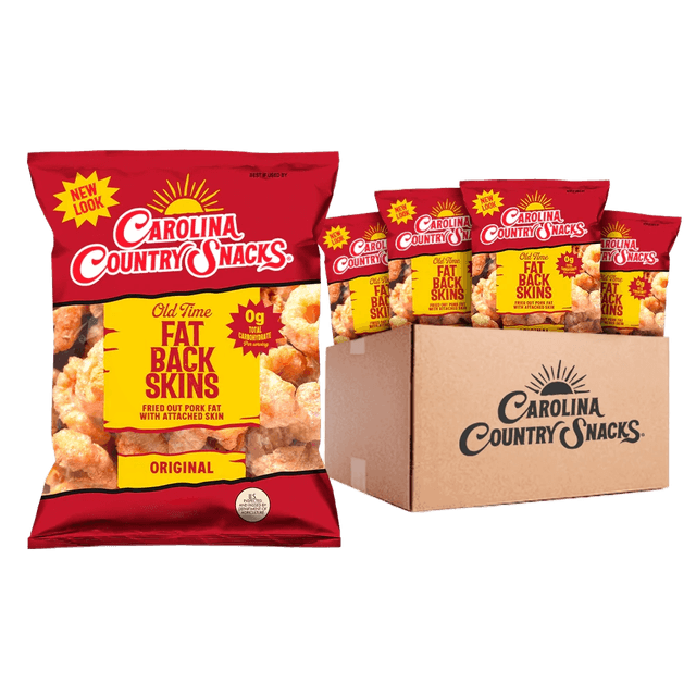 CAROLINA COUNTRY SNACKS Old Time Fat Back Skins