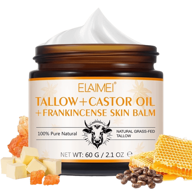 Elaimei Tallow + Castor Oil + Frankincense Skin Balm