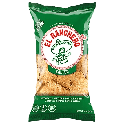 El Ranchero Salted Authentic Mexican Tortilla Chips