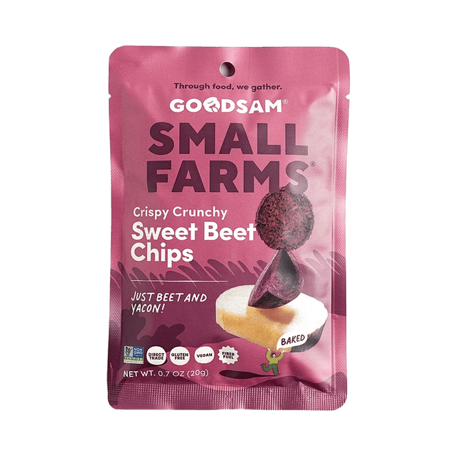 GOODSAM SMALL FARMS Crispy Crunchy Sweet Beet Chips