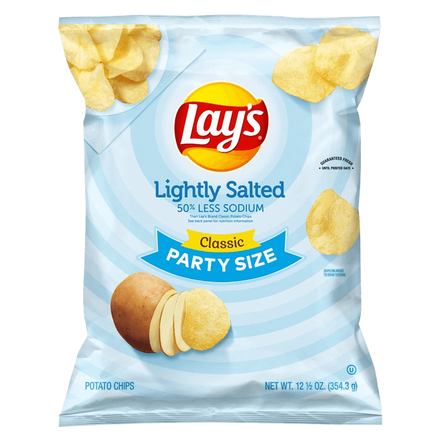 Lays Lightly Salted Potato Chips